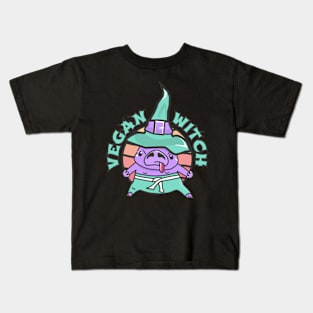 Vegan witch. Kids T-Shirt